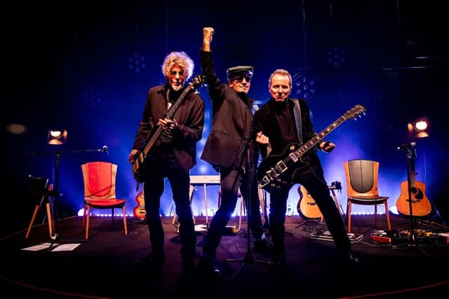 Os Titãs se apresentam em Nova Friburgo no dia 25 de julho. Reprodução: Globo