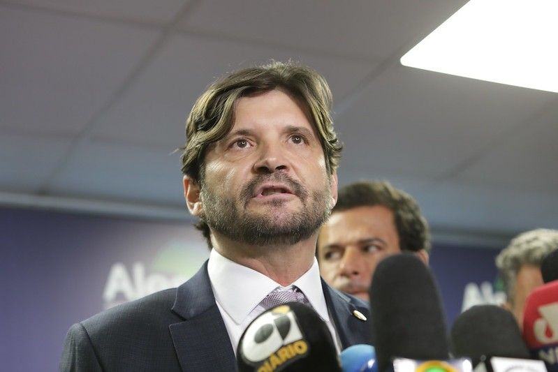 André do Prado, em ato político, deve anunciar pré-candidatura ao Senado na próxima semana, segundo aliados.. Reprodução: Oglobo