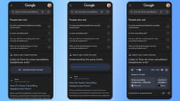 Google testa novos recursos de áudio nas pesquisas, com resumos gerados por IA. Reprodução: Ars Technica