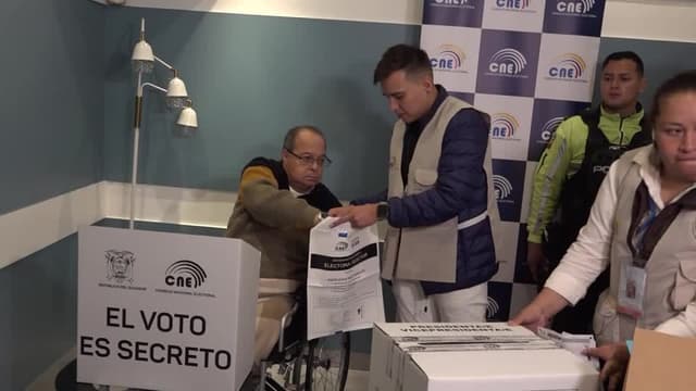 Urnas Abertas na Eleição Presidencial do Equador