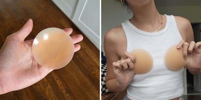 A nova solução para quem busca conforto: os inovadores nipple covers da Cakes Body.; Reprodução: Business Insider