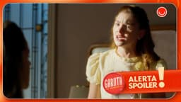 A mimada faz uma declaração intrigante sobre segredos e reputação. Legenda da imagem. Reprodução: Globo