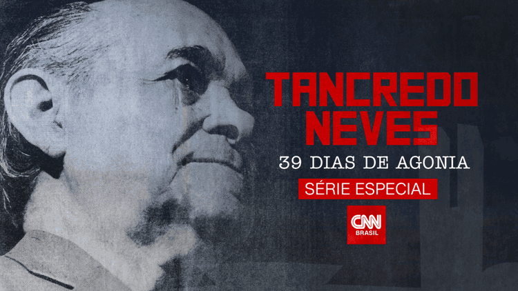 Imagem destaca a cobertura dos 40 anos da redemocratização brasileira, com episódios especiais entre 21 e 25 de abril. Reprodução: CNN Brasil