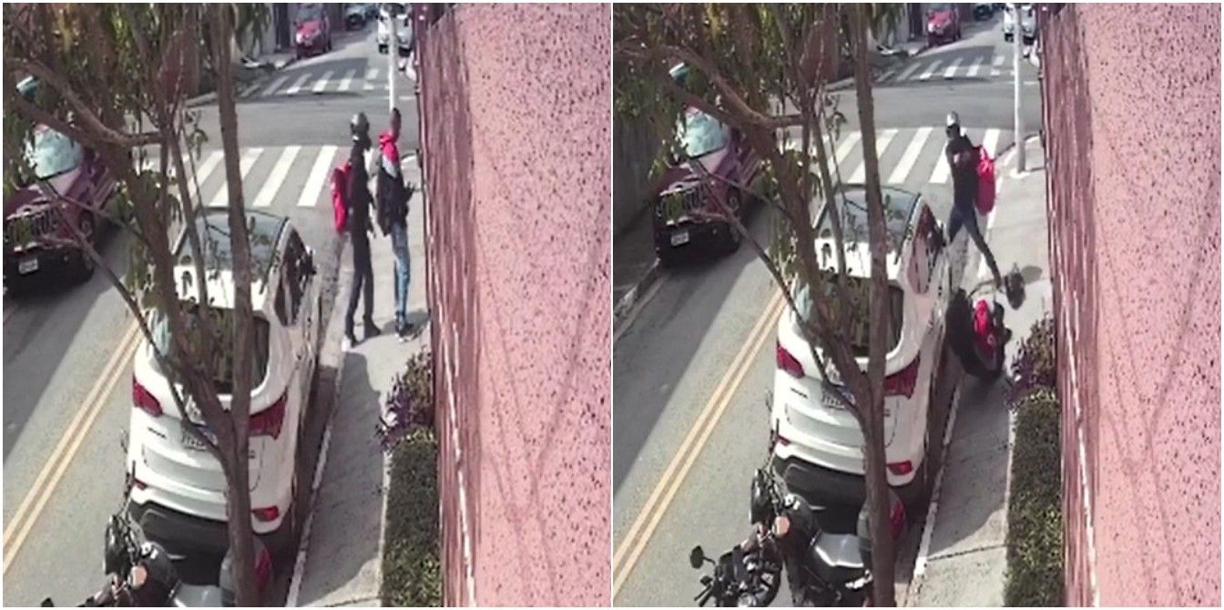 Falso entregador assalta policial militar de folga em Osasco, na Grande São Paulo.