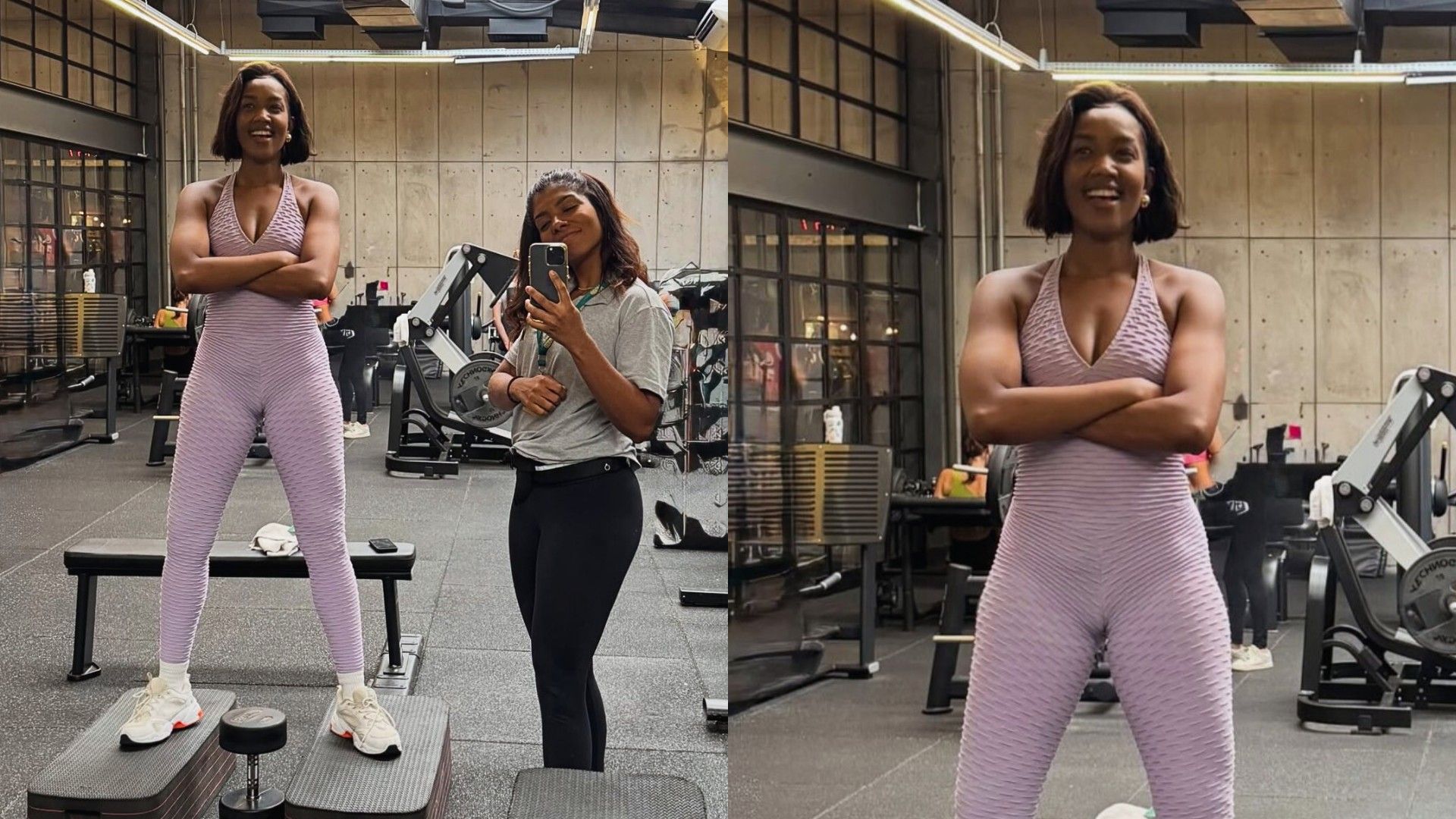 IZA exibe braços definidos em novo clique. Reprodução: Gshow