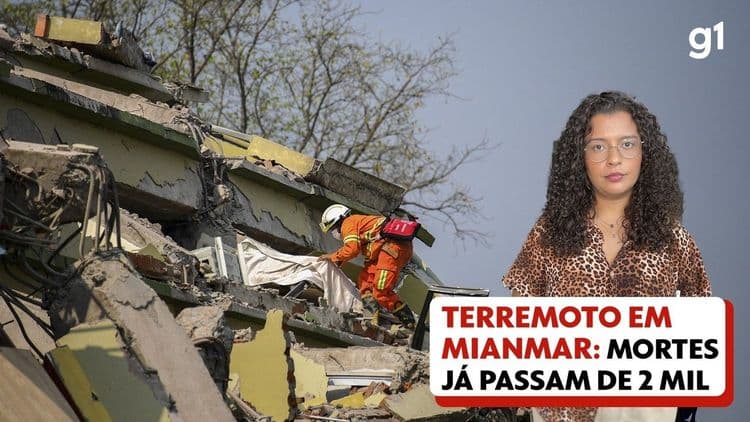Terremoto em Mianmar Causa Mais de 2.000 Mortos e Destruição