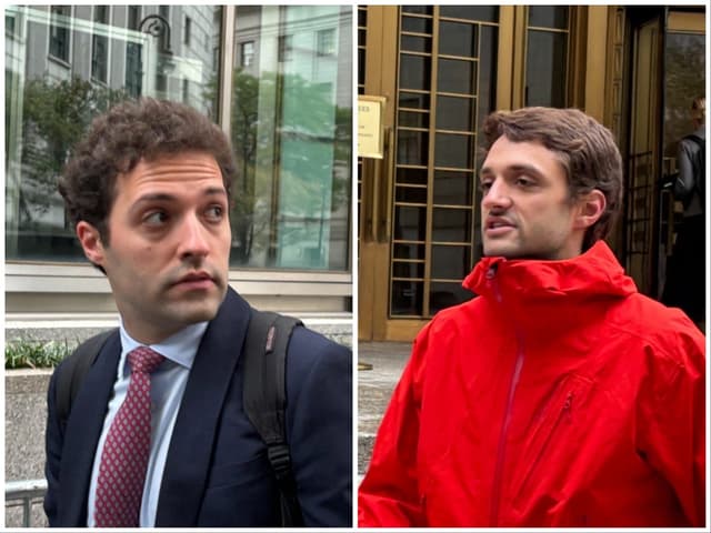 Irmãos Peraire-Bueno chegam ao julgamento de fraude envolvendo criptomoeda em Nova York. Legenda da imagem. Reprodução: Retorno do item 11