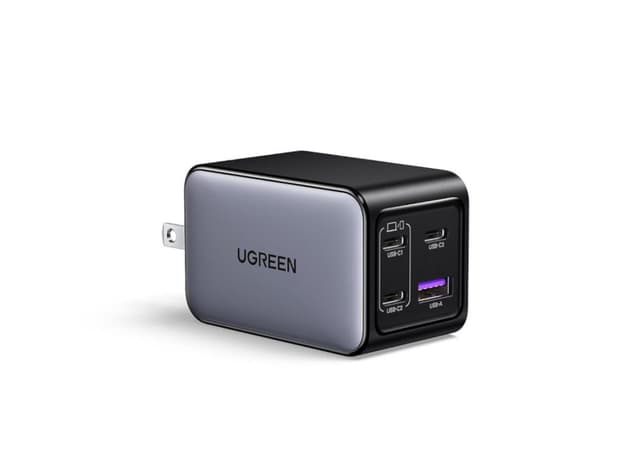 Desconto de 40% em carregador USB-C de 65W da Ugreen. Reprodução: Gizmodo