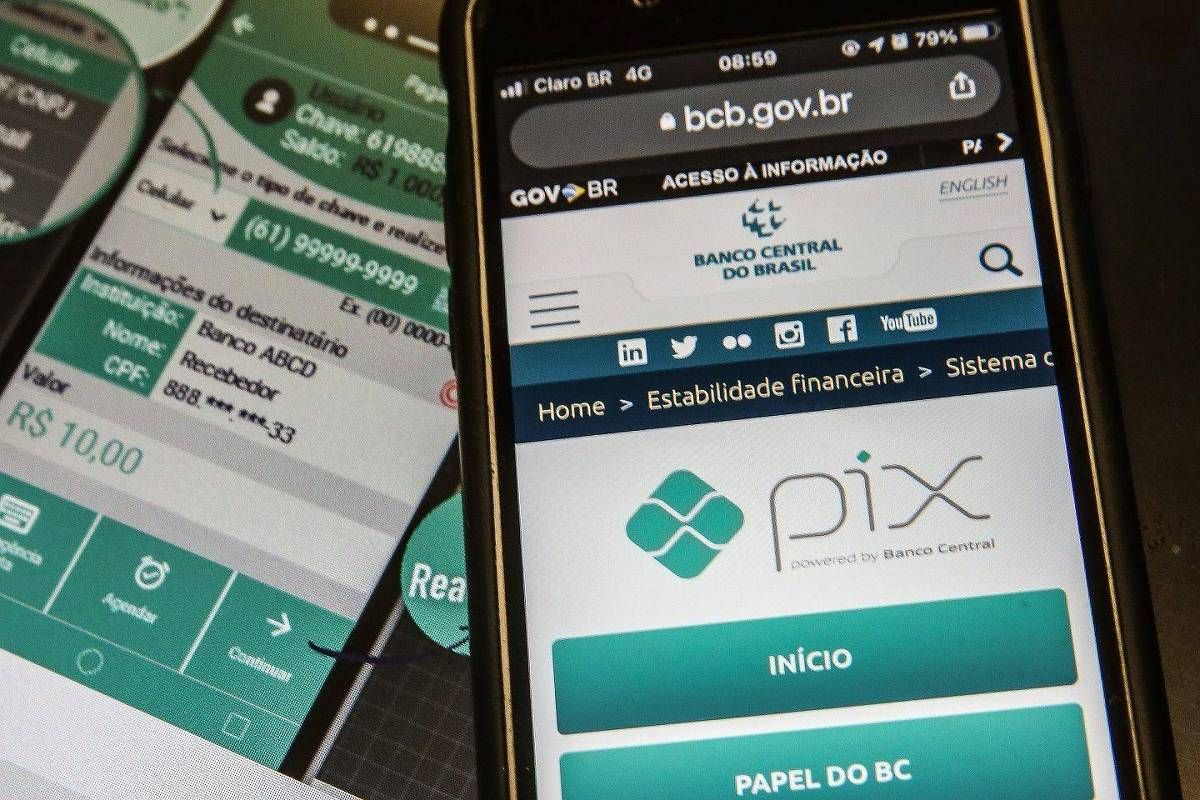 Pix alcan�a 42% do e-commerce; parcelamento cresce no exterior, diz pesquisa da Global Payments. Fonte: Folha de S.Paulo