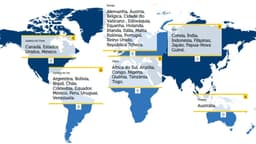Santo Agostinho expande sua atuação em aproximadamente 40 países. Reprodução: ig.com.br