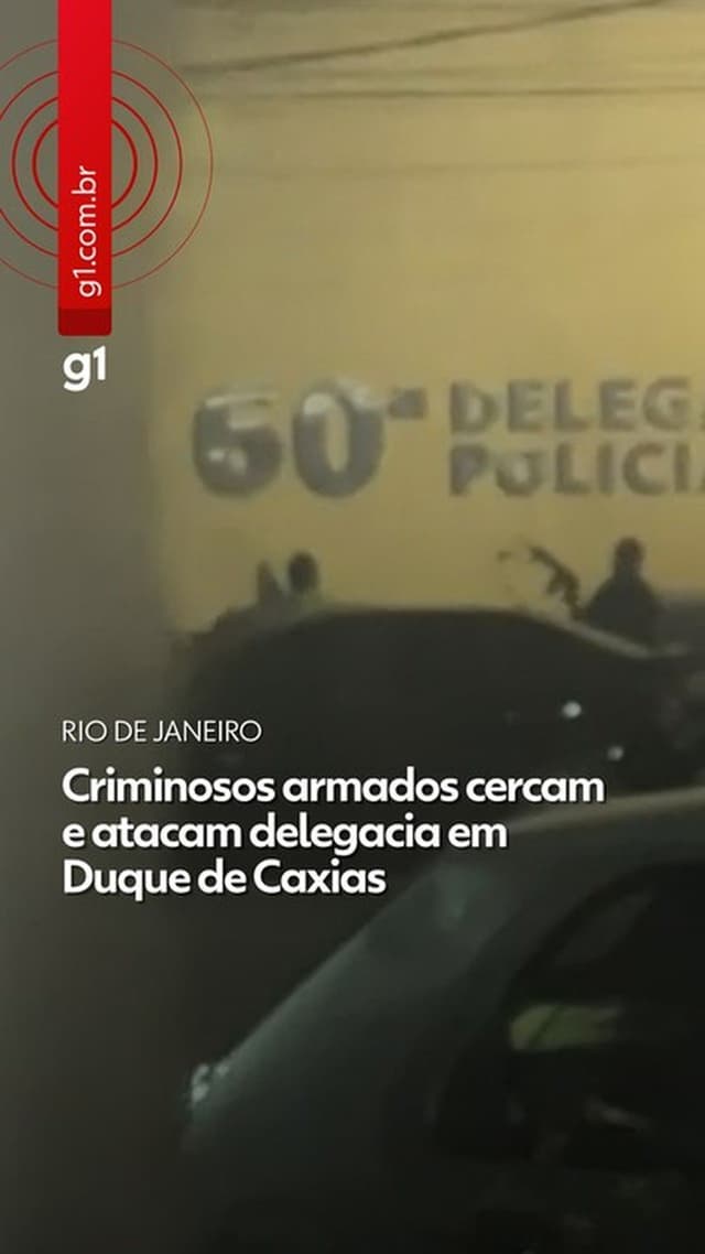 Criminosos cercam delegacia em tentativa de resgate