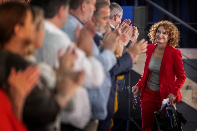 María Jesús Montero defende um novo andalucismo durante o comitê do PSOE-A em Sevilha. Reprodução: El País