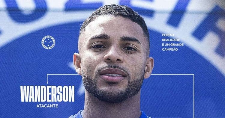 Cruzeiro contrata atacante Wanderson até 2027