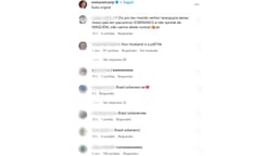 Brasileiros lotam comentários de perfis ligados a Trump em protesto contra taxação de 50%. Legenda da imagem. Reprodução: Globo