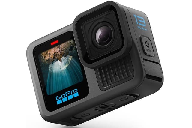 A GoPro Hero 13 Black, versátil para atletas radicais e filmagens casuais. Reprodução: Gizmodo