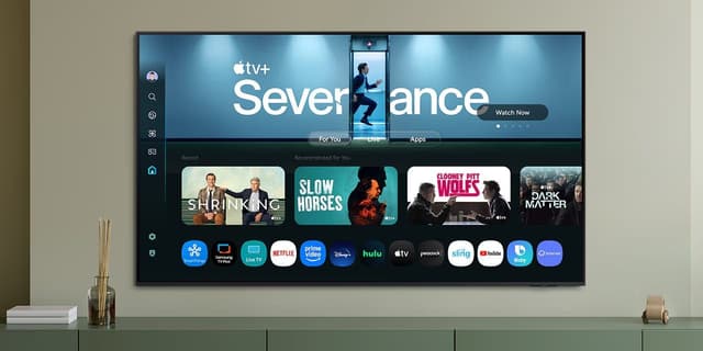 Samsung QN90F destaca-se como uma das melhores TVs de 43 polegadas disponíveis no mercado.; Reprodução: Business Insider