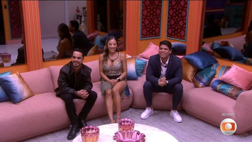 Participantes da Final do reality show retornam, mas Renata ainda não voltou para o Ceará. Reprodução: Globo