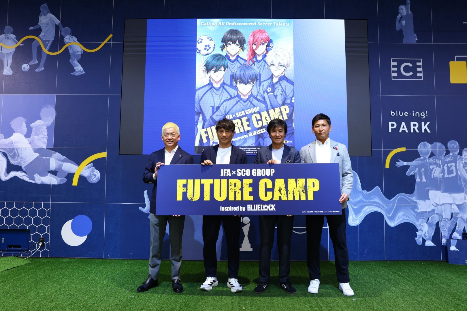 Japão transforma Blue Lock em realidade com programa oficial para descobrir atacantes pelo mundo