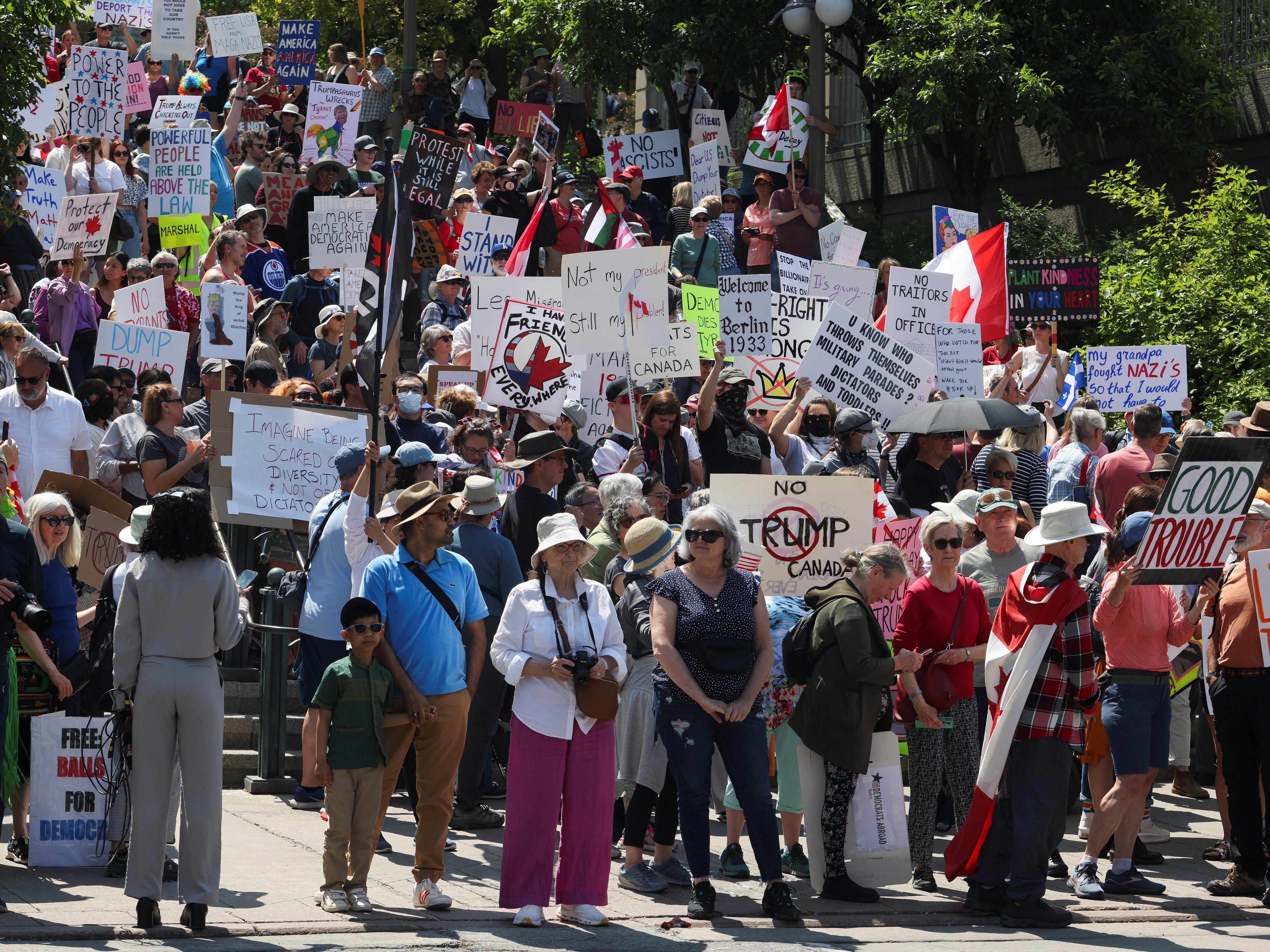 Congresso desafia Trump sobre tarifas, em meio à disputa com o Canadá.. Reprodução: Businessinsider