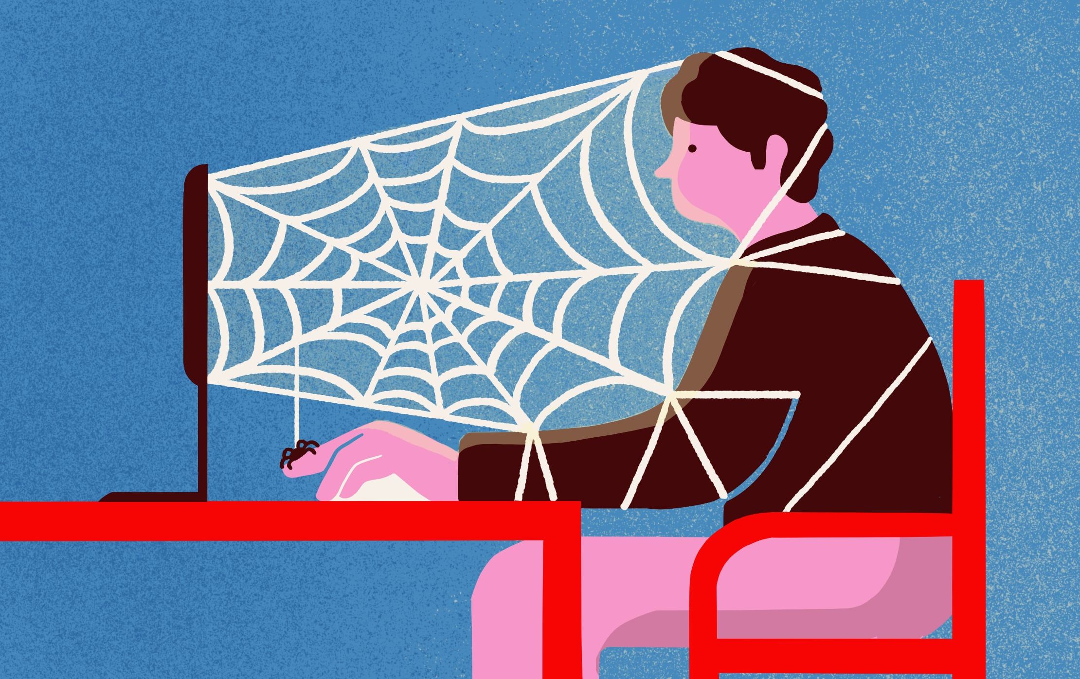 [A internet vira lixo: como não navegar por um lixão digital]. Reprodução: Elpais