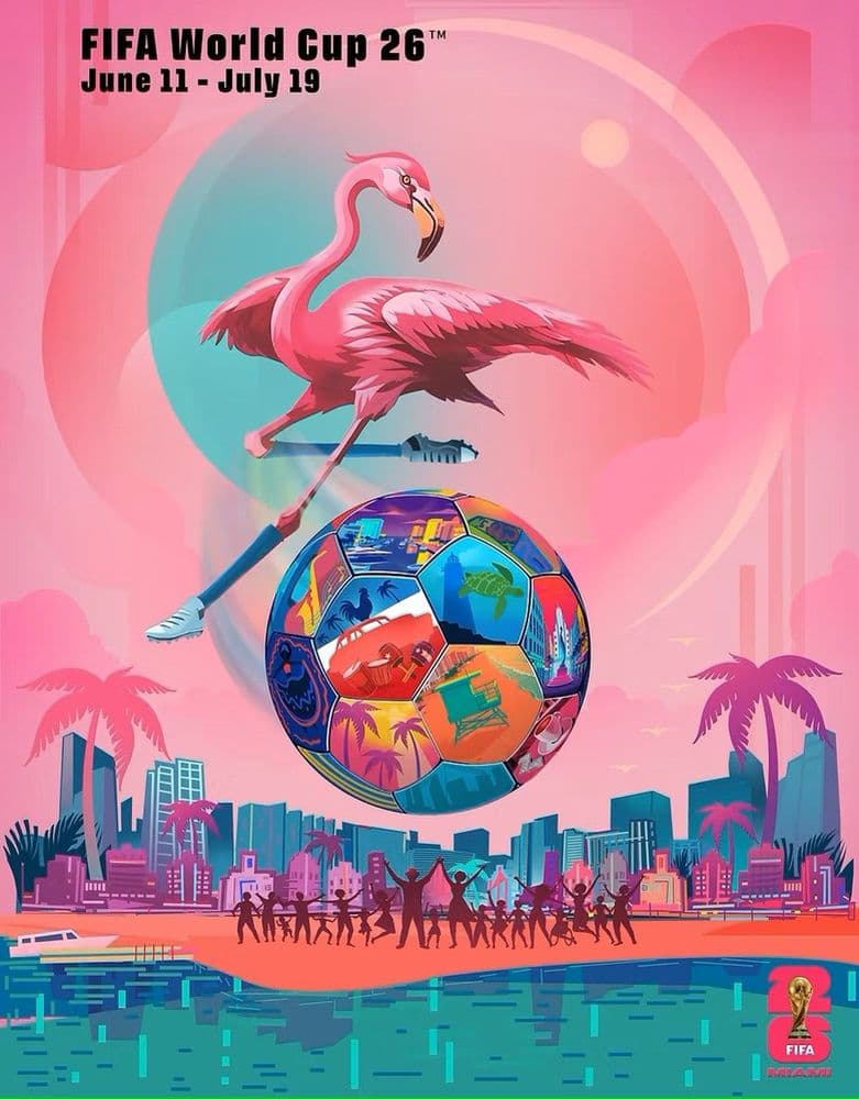 Artista Brasileiro Cria Pôster Surpreendente da Copa 2026