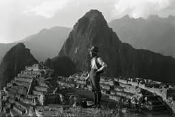 Retrato inca de Machu Picchu integra livro de 100 fotos sobre a História da América Latina. Legenda da imagem. Reprodução: Retorno do item 11