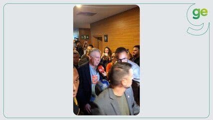 Carlo Ancelotti chega ao Maracanã para assistir Flamengo x Deportivo Táchira. Reprodução: Globo