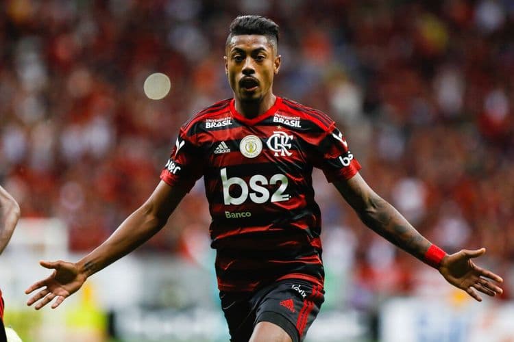 Bruno Henrique, atacante do Flamengo, indiciado pela PF por fraudes em competição esportiva. Reprodução: Metropolises