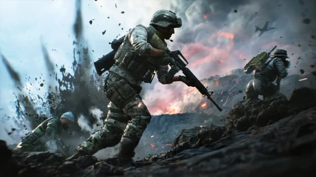 Atualização de Battlefield 2042 traz novidades, incluindo um battle pass com itens gratuitos de Battlefield 6. Reprodução: GosuGamers