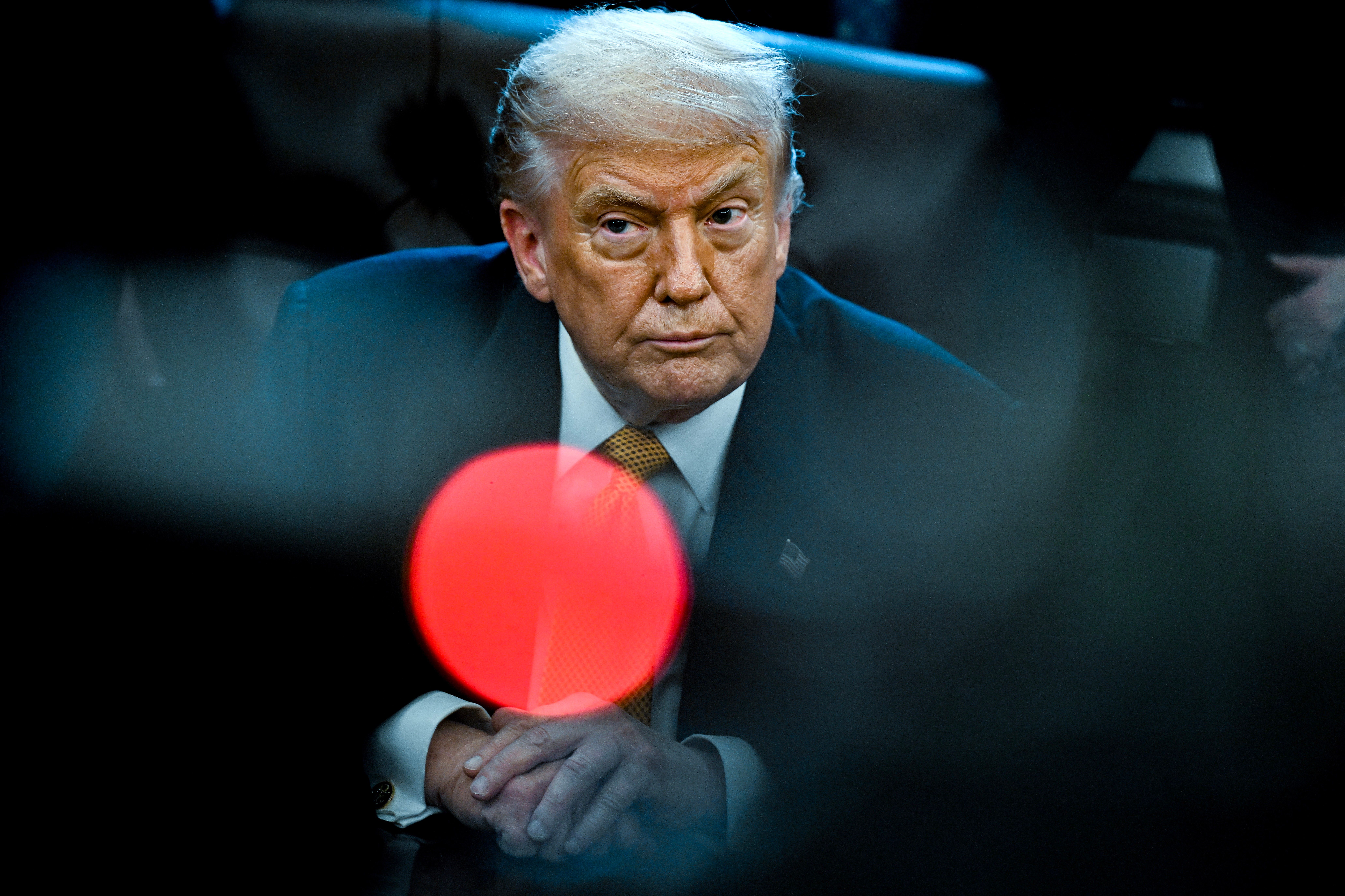 Trump diz ter salvo a OTAN e anuncia coletiva na Casa Branca.. Reprodução: Oglobo