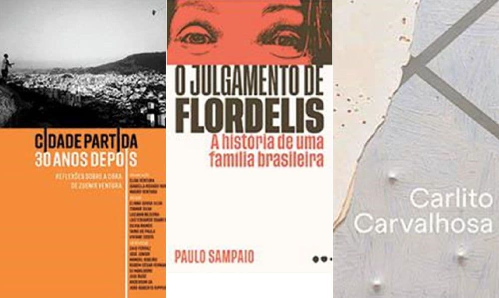 Principais lançamentos literários da semana de 4 a 11 de julho no Brasil. Reprodução: Globo