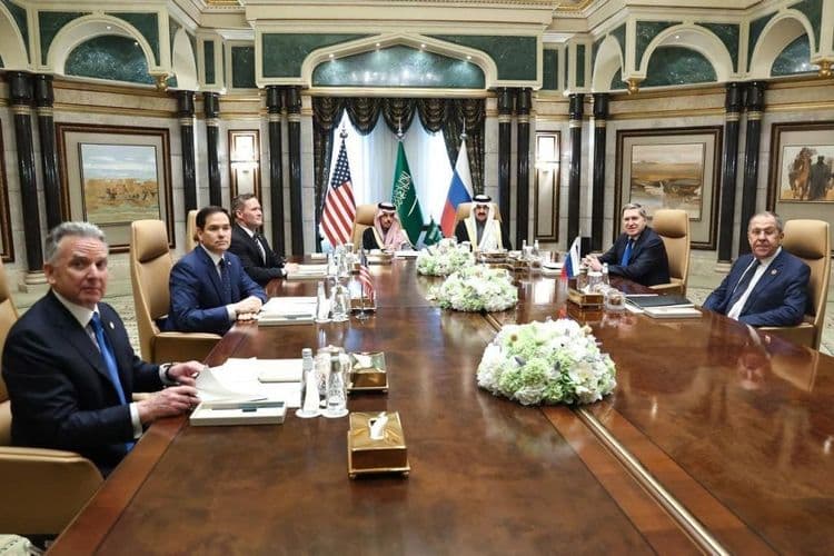 Negociações EUA e Rússia na Arábia Saudita sobre Ucrânia