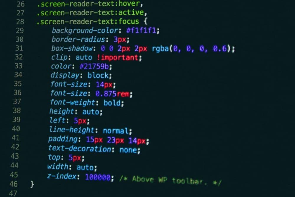 Exemplo de como o CSS pode ser utilizado para estilizar páginas web. Reprodução: Tecnoblog