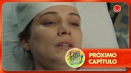 Maria faz seu último pedido a Estela antes de falecer em Êta Mundo Melhor!; Reprodução: Globo