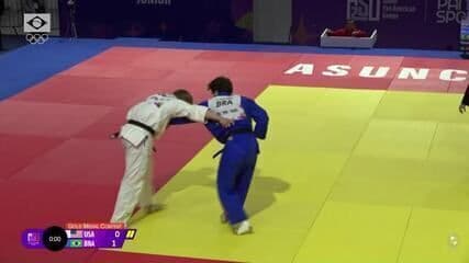 Atletas brasileiras de ginástica rítmica com medalhas no Pan Júnior, destacando coreografia inspirada no Mario Bros.; Reprodução: Globo