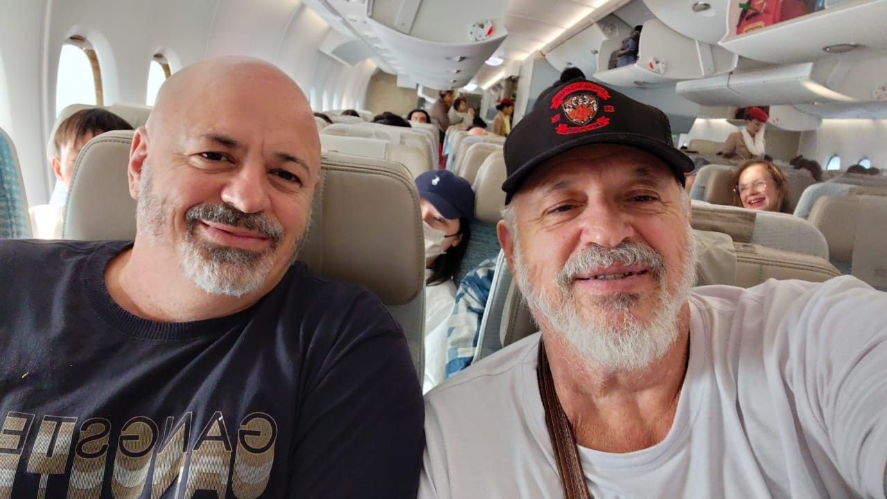 [Brasileiros retornam a SP após voo escoltado por caças em Dubai]. Reprodução: G1