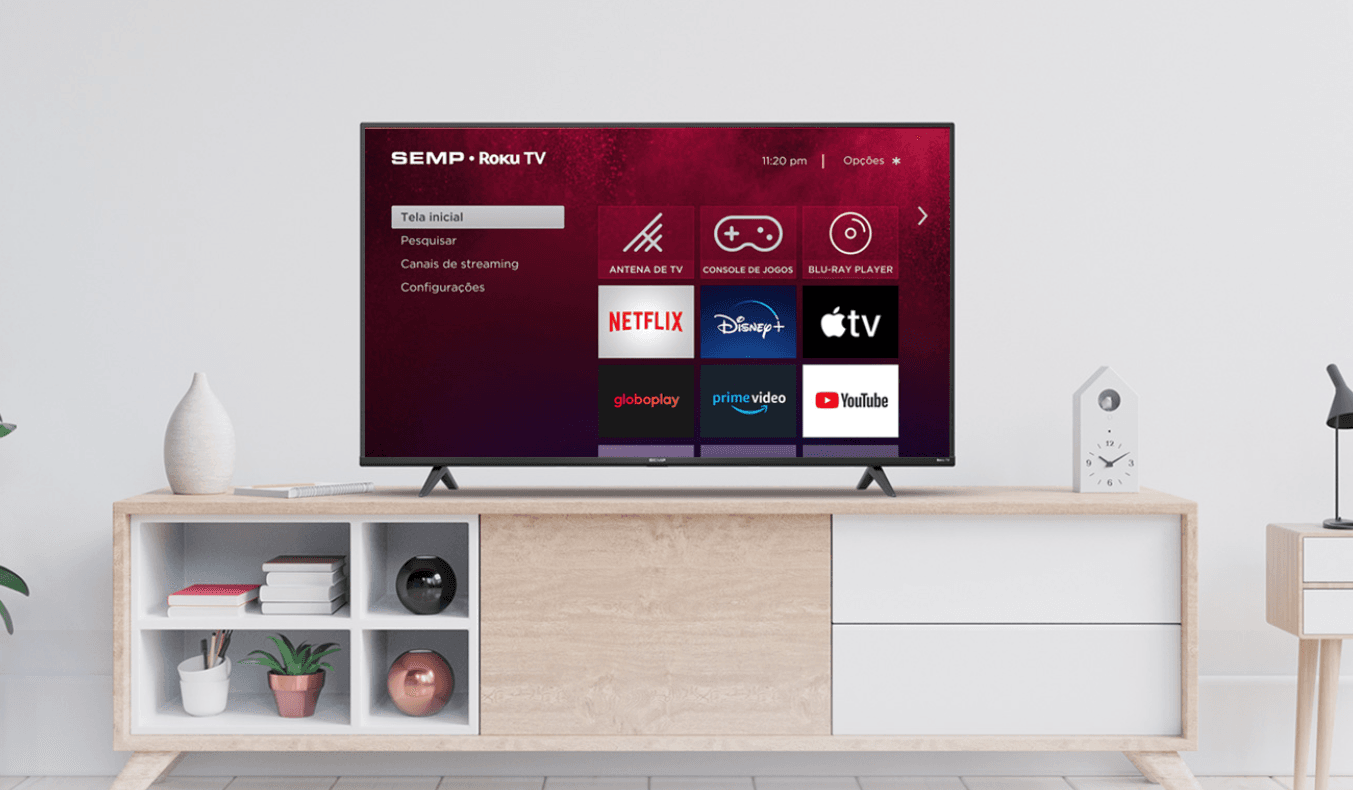 TCL e Roku são acusadas de piorar TVs com atualização de software - Foto: Tecnoblog