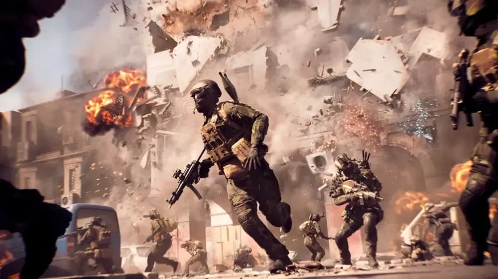 Preview de combate explosivo nos modos multiplayer de Battlefield 6. Reprodução: GosuGamers