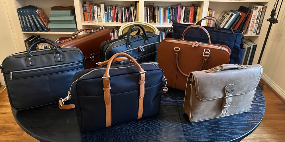 Descubra as melhores opções de maletas para homens que combinam estilo e funcionalidade.; Reprodução: Business Insider
