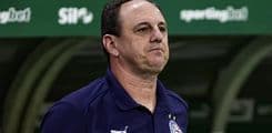 Rogério Ceni comemora vitória do Bahia sobre o Palmeiras no Allianz Parque. Reprodução: UOL