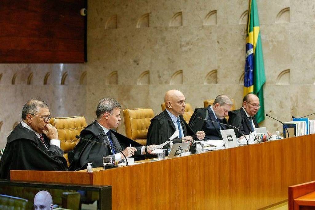 A pesquisa Apex/Futura revela que 57% dos brasileiros apoiam o impeachment de ministros do STF - Foto: Folha de S.Paulo