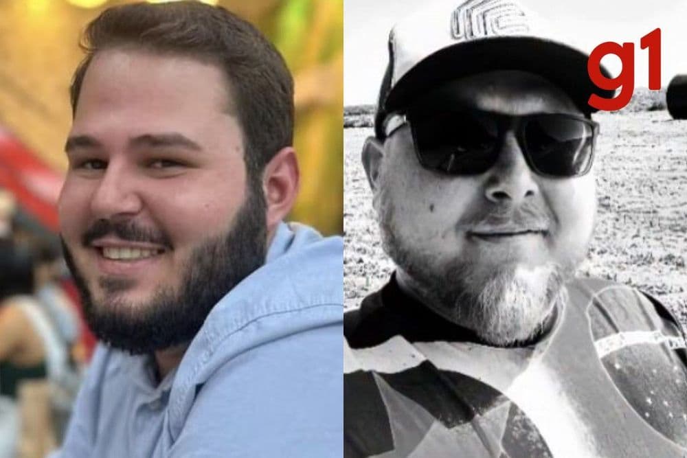 Gabriel Tacca e Danilo Guimarães foram presos por planejar a morte de Ivan Bonotto em Sorriso (MT). Reprodução: Globo