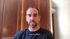Godín elogia Samuel Lino, destaque do Atlético de Madrid, em meio ao interesse do Flamengo. Reprodução: Globo