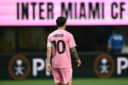 Messi em ação durante a Copa do Mundo de Clubes, após derrota do Inter Miami para o PSG. Reprodução: Globo