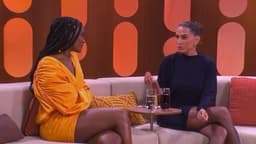 Deborah Secco discute a monogamia e desafios nos relacionamentos abertos com Eliana e outros convidados. Reprodução: Globo