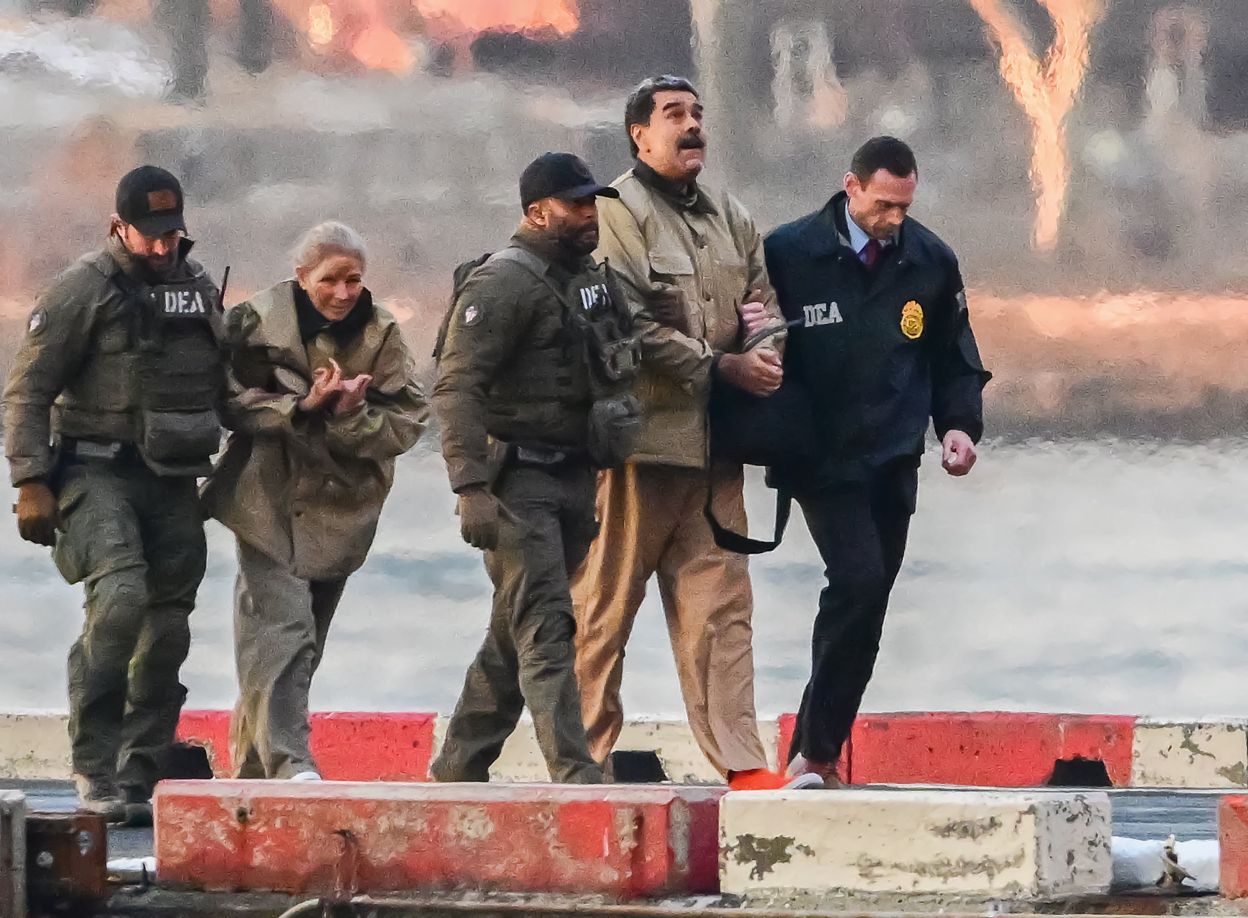 Soldado que participou da captura de Maduro é indiciado após ganhar US$ 400 mil em apostas sobre a operação.. Reprodução: Elpais