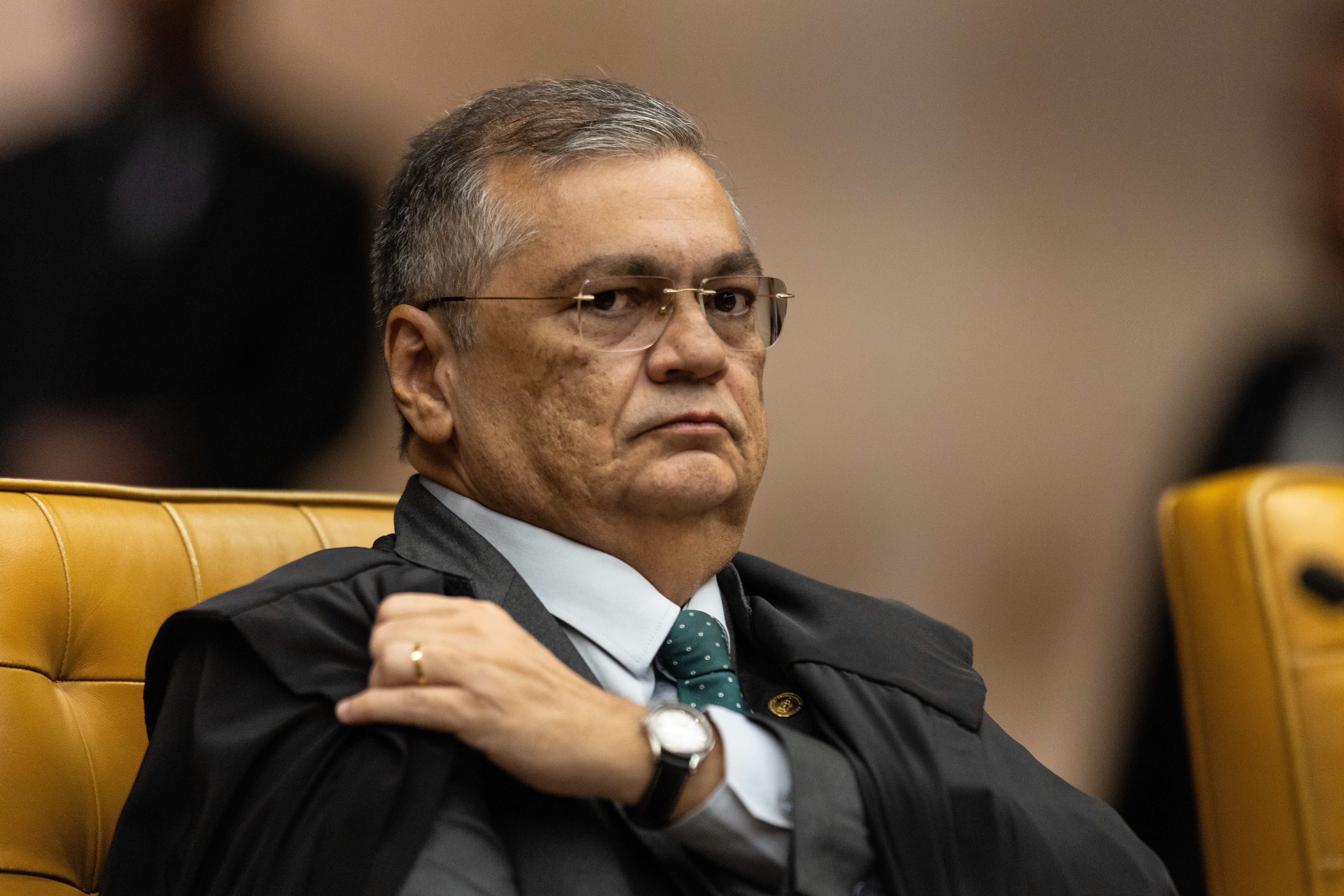 Ministros do STF durante sessão plenária em Brasília, em meio a debates sobre reforma. Reprodução: Oglobo