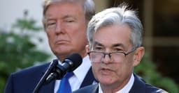 Trump pede demissão de Jerome Powell e cortes nas taxas de juros do Fed.; Reprodução: Reuters