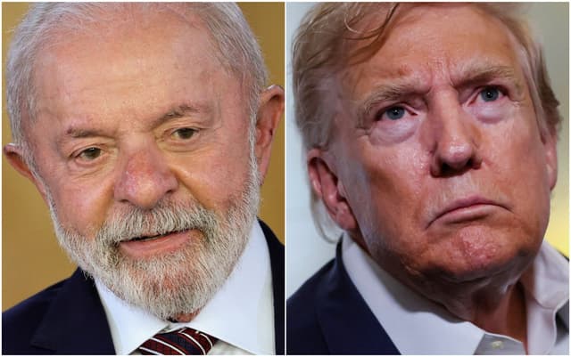 Lula afirma ter convidado Trump para a COP30 em Belém. Legenda da imagem. Reprodução: Retorno do item 11
