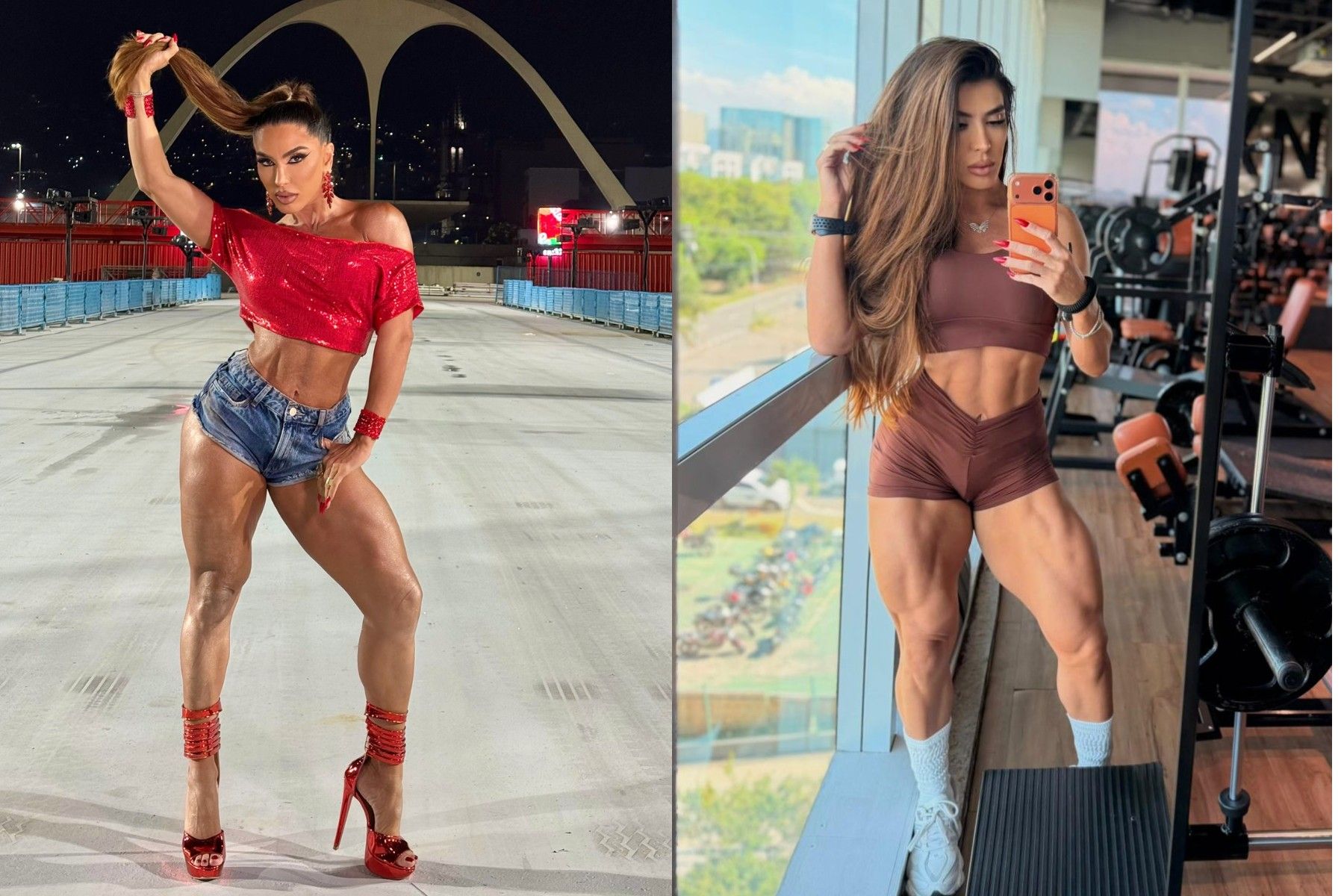 Rainha de Bateria da Porto da Pedra perde 9 quilos em maratona carnavalesca. Reprodução: Gshow